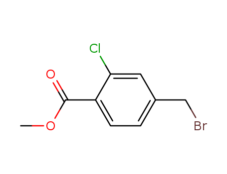 Benzoic acid,4-(broMoMethyl)-2- chloro-,Methyl ester