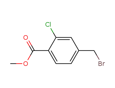 Benzoic acid,4-(broMoMethyl)-2- chloro-,Methyl ester