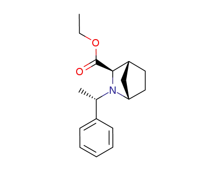 2-Azabicyclo[2.2.1]heptane-3-carboxylic acid, 2-[(1S)-1-phenylethyl]-,
ethyl ester, (1S,3R,4R)-