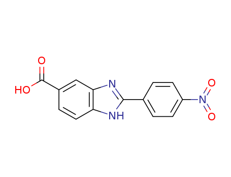 2-(4-NITRO-PHENYL)-3H-BENZOIMIDAZOLE-5-CARBOXYLIC ACID