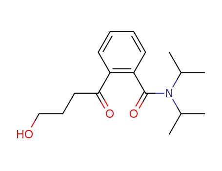 2-(4'-hydroxy-1'-oxobutyl)-N,N-bis-(methylethyl)benzamide