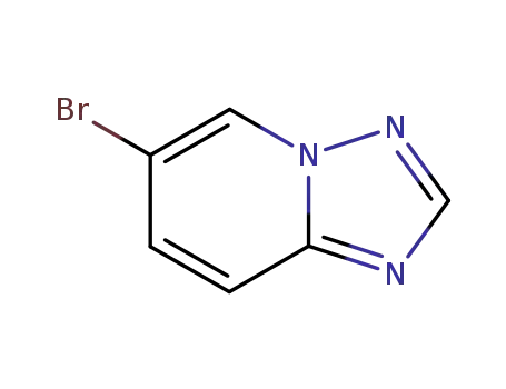 Molecular Structure of 356560-80-0 (6-BROMO-[1,2,4]TRIAZOLO[1,5-A]PYRIDINE)
