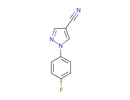 1-(4-fluorophenyl)-1H-pyrazole-4-carbonitrile