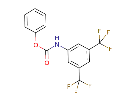 Molecular Structure of 65141-19-7 (Carbamic acid, [3,5-bis(trifluoromethyl)phenyl]-, phenyl ester)
