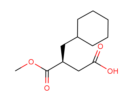 Best price/ (S)-2-(Cyclohexylmethyl)succinic acid-1-methyl ester, 98% ee, 95%  CAS NO.220497-69-8