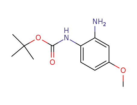 Molecular Structure of 213118-56-0 ((2-AMINO-4-METHOXY-PHENYL)-CARBAMIC ACID TERT-BUTYL ESTER)