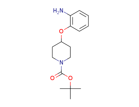 TERT-BUTYL 4-(2-AMINOPHENOXY)TETRAHYDRO-1(2H)-PYRIDINECARBOXYLATE