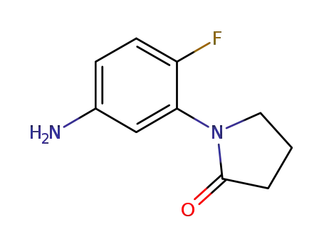 1-(5-Amino-2-fluorophenyl)pyrrolidin-2-one