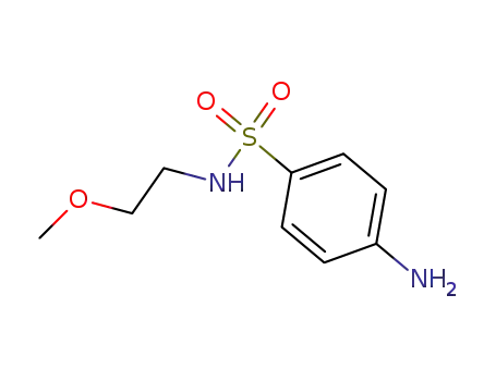 4-amino-N-(2-methoxyethyl)benzenesulfonamide