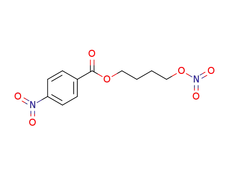Molecular Structure of 1141845-41-1 (4-(nitrooxy)butyl 4-nitrobenzoate)