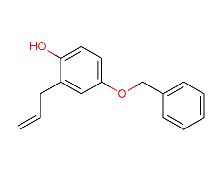 Phenol, 4-(phenylmethoxy)-2-(2-propenyl)-