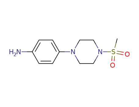 4-(4-Methanesulfonyl-piperazin-1-yl)-phenylaMine