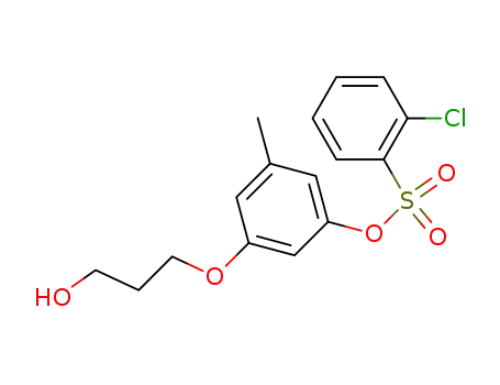 3-[3-(2-chlorophenylsulfonyloxy)-5-methylphenoxy]propanol