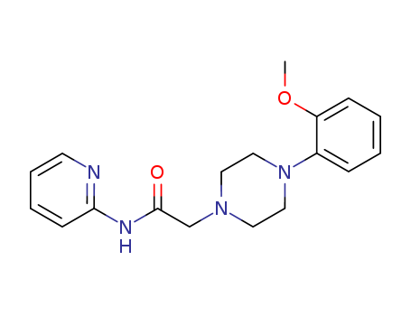 4-(2-Methoxyphenyl)-N-2-pyridinyl-1-piperazineacetamide
