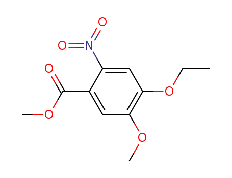 4-ethoxy-5-methoxy-2-nitrobenzoic acid methyl ester
