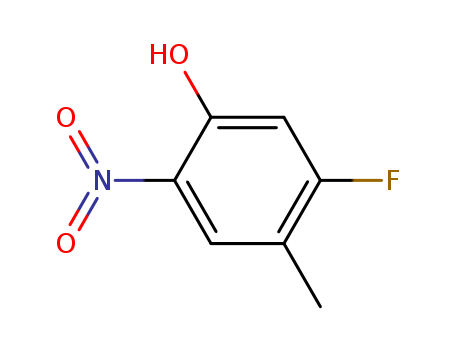 5-fluoro-4-methyl-2-nitrophenol cas no. 83341-28-0 98%%