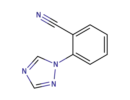 Molecular Structure of 25699-87-0 (Benzonitrile, 2-(1H-1,2,4-triazol-1-yl)-)