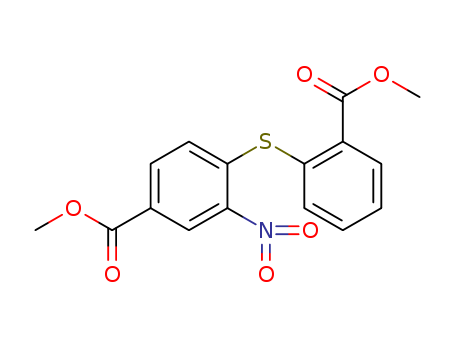 methyl 4-((2-(methoxycarbonyl) phenyl) thio)-3-nitrobenzoate