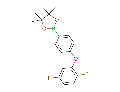 2-[4-(2,5-difluorophenoxy)phenyl]-4,4,5,5-tetramethyl-1,3,2-dioxaborolane
