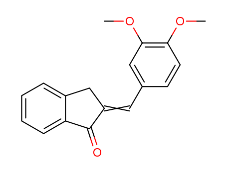 1H-Inden-1-one, 2-[(3,4-dimethoxyphenyl)methylene]-2,3-dihydro-