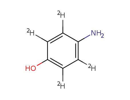 Molecular Structure of 70237-44-4 (4-amino(<SUP>2</SUP>H<SUB>4</SUB>)phenol)