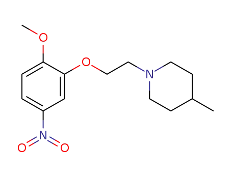 1-[2-(2-methoxy-5-nitro-phenoxy)-ethyl]-4-methyl-piperidine