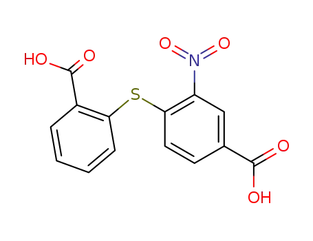 Benzoic acid, 4-[(2-carboxyphenyl)thio]-3-nitro-