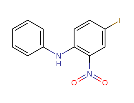 Benzenamine, 4-fluoro-2-nitro-N-phenyl-