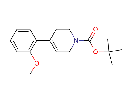 1(2H)-Pyridinecarboxylic acid, 3,6-dihydro-4-(2-methoxyphenyl)-,
1,1-dimethylethyl ester