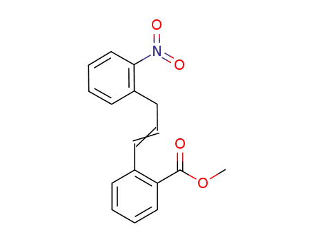 Molecular Structure of 872450-65-2 (methyl 2-[3-(2-nitrophenyl)-1-propenyl]benzoate)