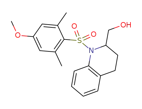 (1-(4-methoxy-2,6-dimethylphenylsulfonyl)-1,2,3,4-tetrahydroquinolin-2-yl)methanol