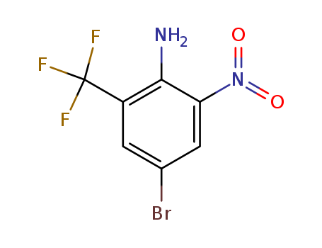 Benzenamine,4-bromo-2-nitro-6-(trifluoromethyl)- 157026-18-1