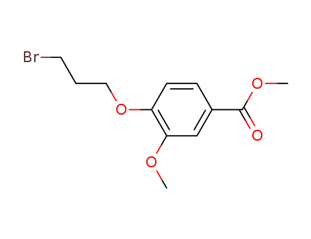 Benzoic acid, 4-(3-bromopropoxy)-3-methoxy-, methyl ester