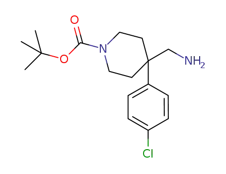 1-Boc-4-(4-클로로페닐)4-피페리딘메탄아민