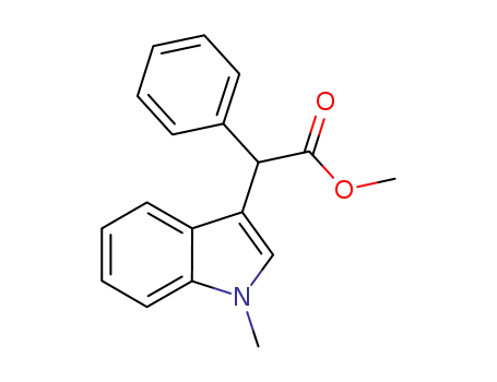 methyl 2-(1-methyl-1H-indol-3-yl)-2-phenylacetate