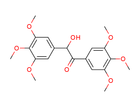 2-hydroxy-1,2-bis(3,4,5-trimethoxyphenyl)ethanone cas  7467-90-5