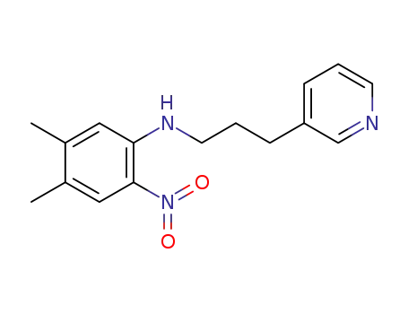 4,5-dimethyl-2-nitro-N-(3-pyridin-3-ylpropyl)aniline
