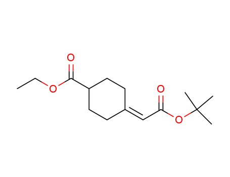 ethyl 4-(2-tert-butoxy-2-oxoethylidene)cyclohexanecarboxylate