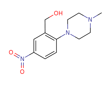 (2-(4-methylpiperazin-1-yl)-5-nitrophenyl)methanol