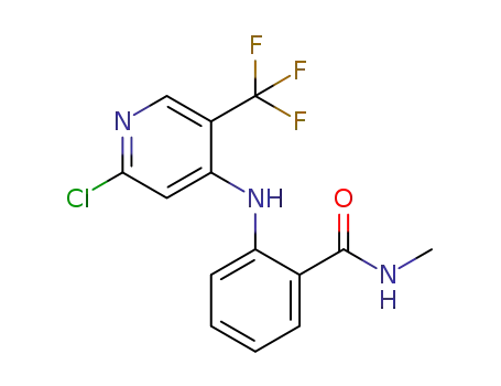 2-[2-클로로-5-(트리플루오로메틸)피리딘-4-일라미노]-N-메틸벤자미드