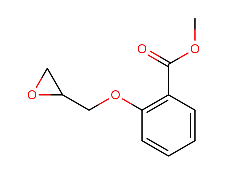Molecular Structure of 22589-46-4 (methyl 2-(oxiran-2-ylmethoxy)benzoate)