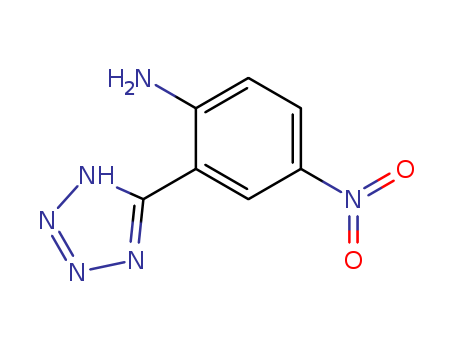 Benzenamine, 4-nitro-2-(1H-tetrazol-5-yl)-