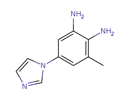 1,2-Benzenediamine, 5-(1H-imidazol-1-yl)-3-methyl-