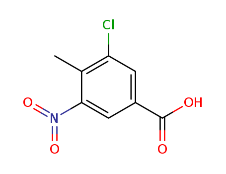 Benzoic acid, 3-chloro-4-Methyl-5-nitro-