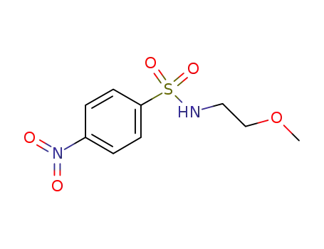 N-(2-methoxy-ethyl)-4-nitro-benzenesulfonamide
