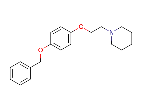 Piperidine, 1-[2-[4-(phenylmethoxy)phenoxy]ethyl]-