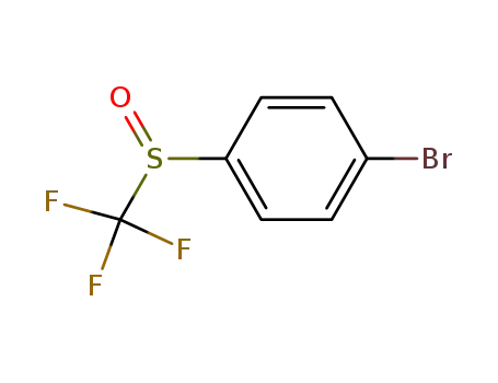 1-bromo-4-[(trifluoromethane)sulfinyl]benzene