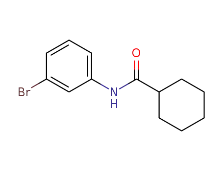 Molecular Structure of 452365-99-0 (N-(3-bromophenyl)cyclohexanecarboxamide)
