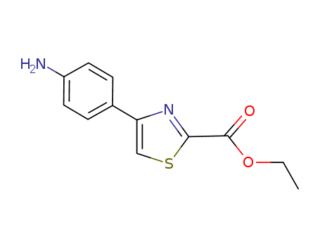 2-THIAZOLECARBOXYLIC ACID,4-(4-AMINOPHENYL)-,ETHYL ESTER