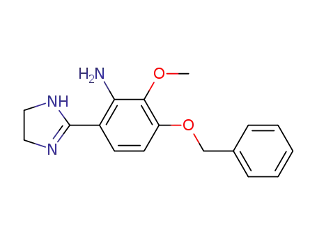 3-(benzyloxy)-6-(4,5-dihydro-1H-imidazol-2-yl)-2-methoxyaniline
